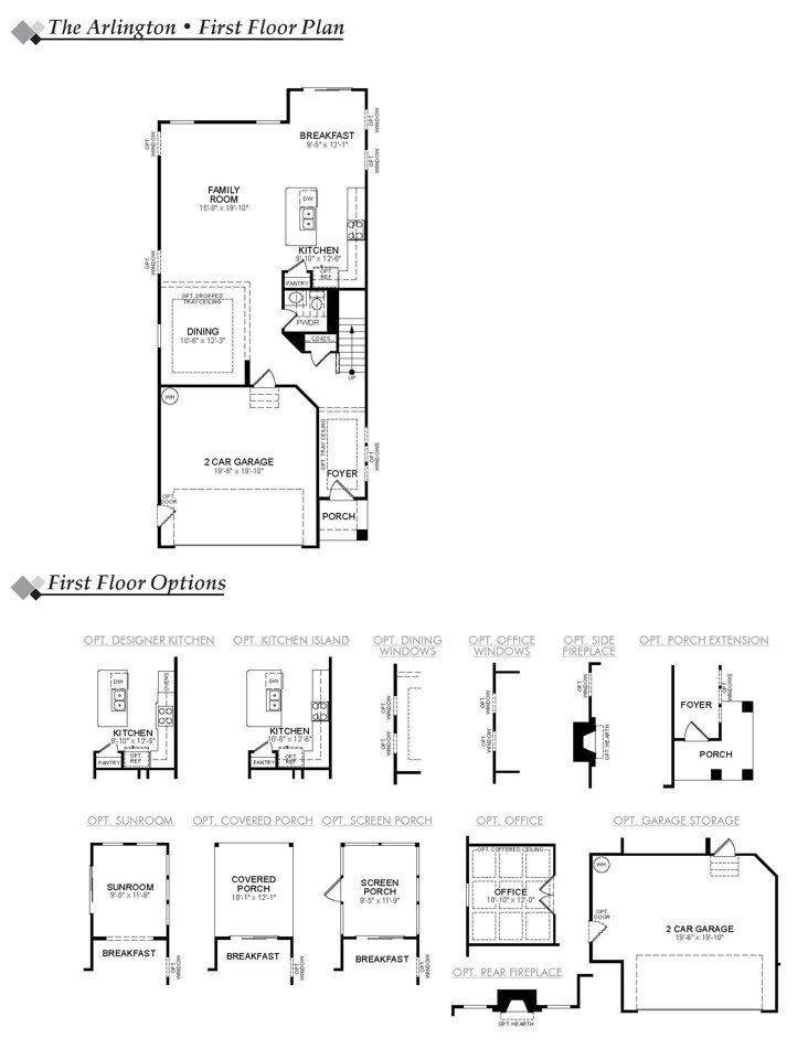 Harrington | Arlington | Floor Plans and Pricing