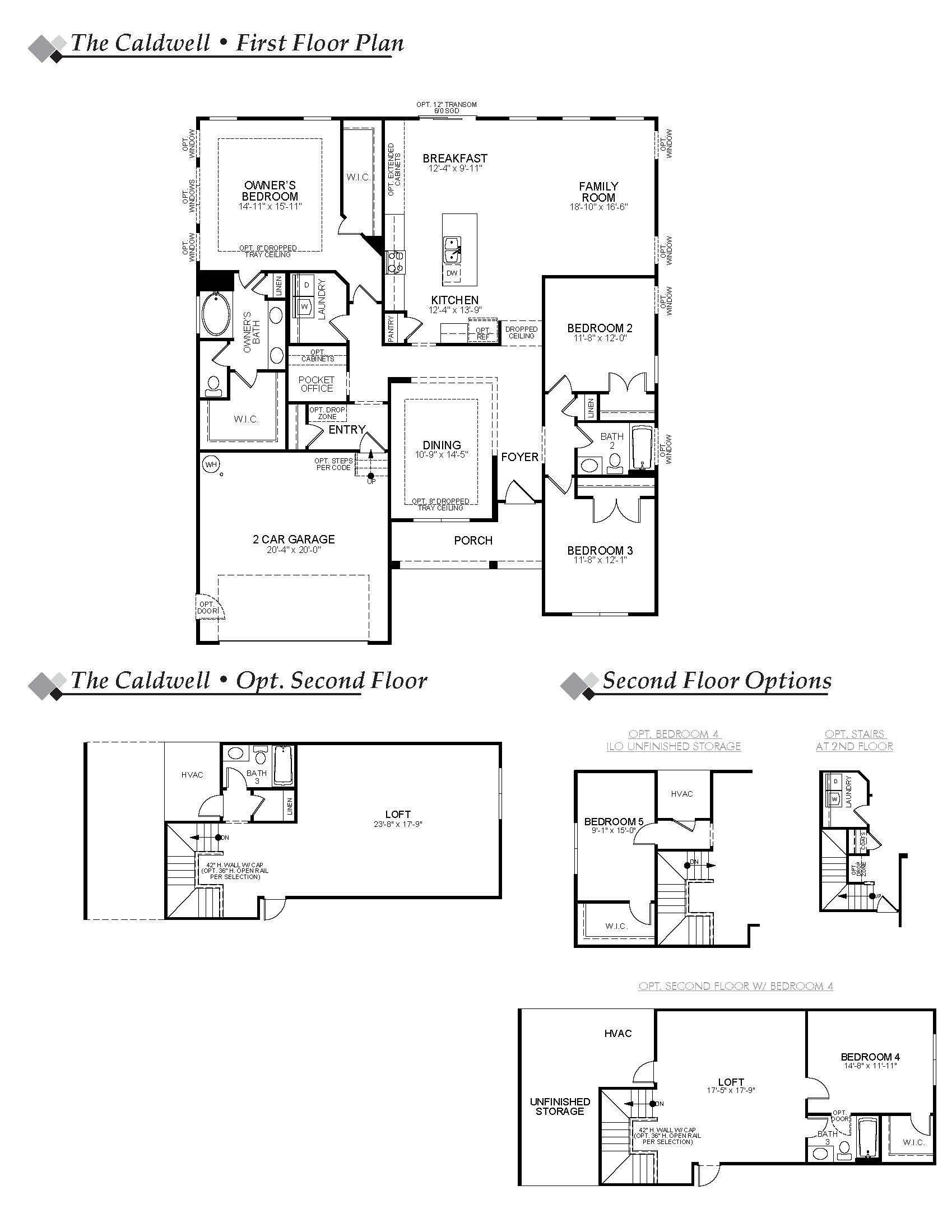 New Phase at Robinson Oaks! Caldwell Floor Plans and Pricing