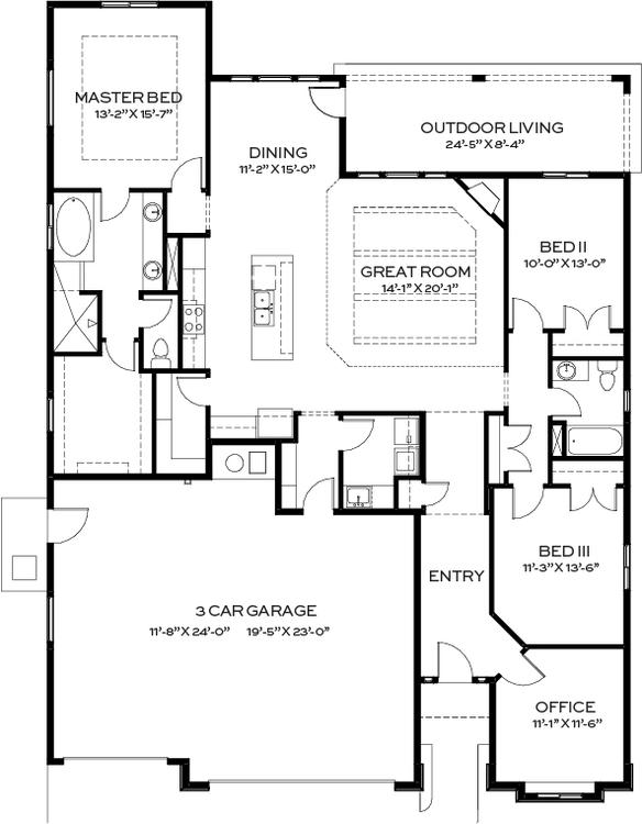 Summit Ridge Messina Floor Plans and Pricing