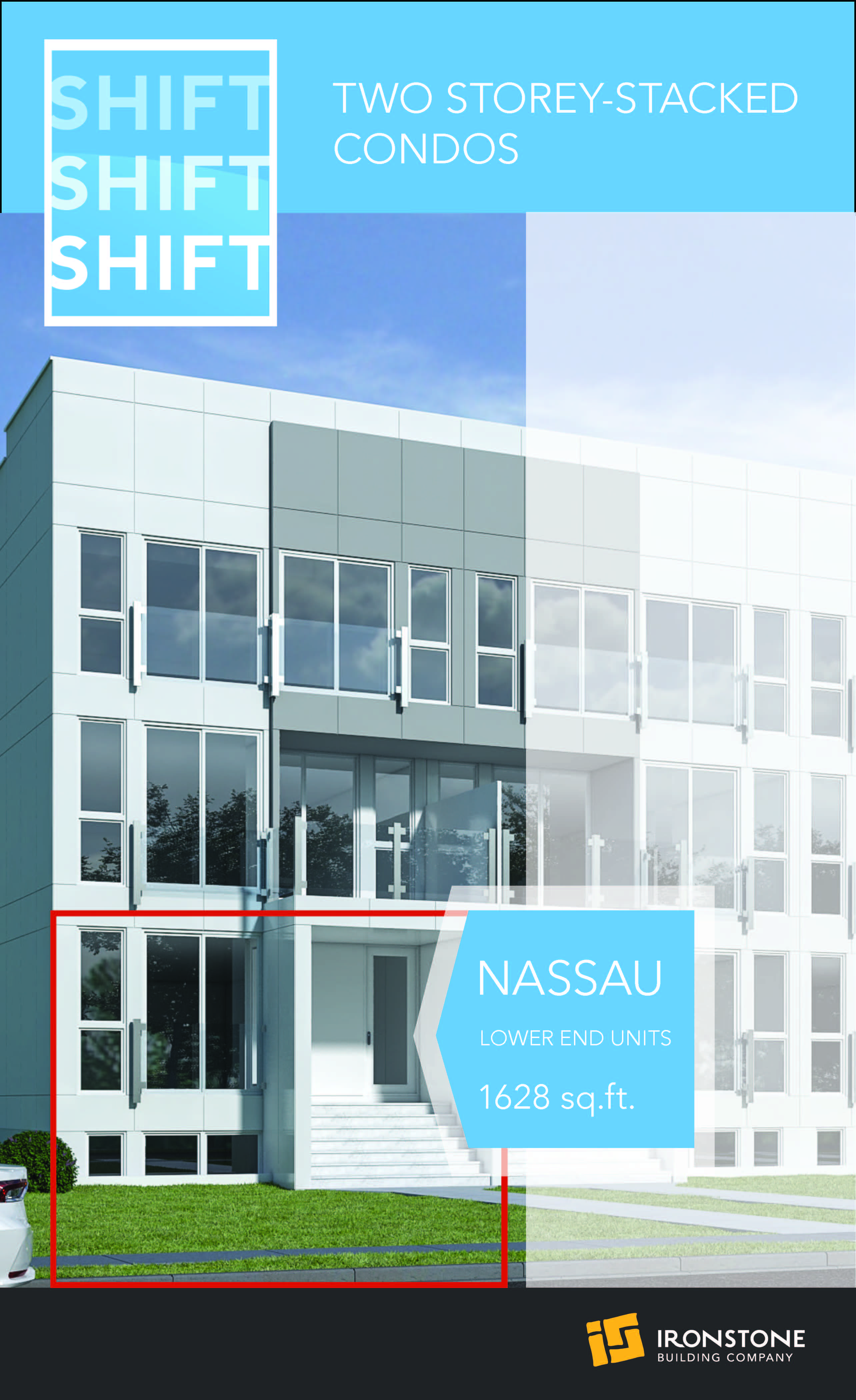 Shift Townhomes Nassau Lower End Unit Floor Plans and Pricing