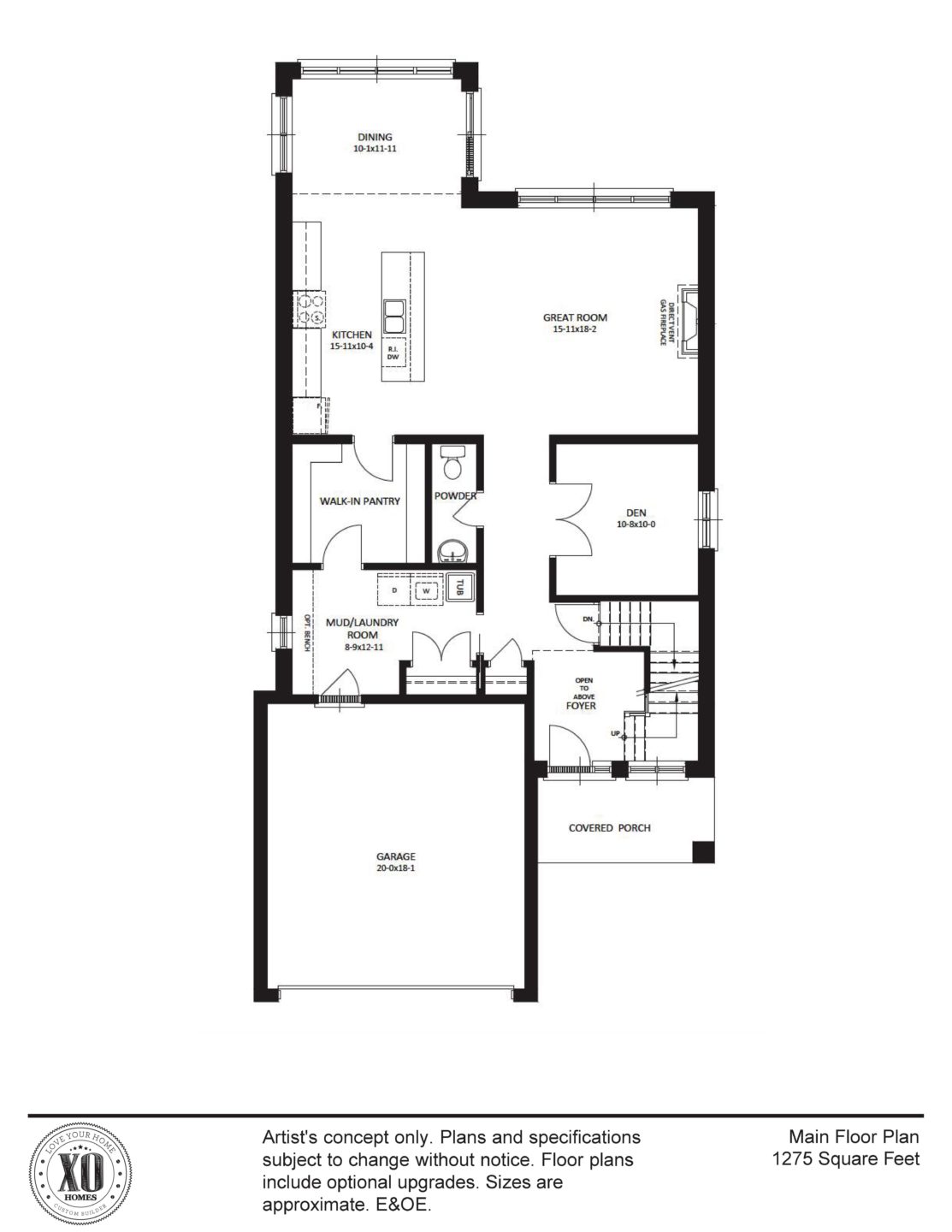 Merritt Estates Xhale Floor Plan, Parkhill ON Livabl