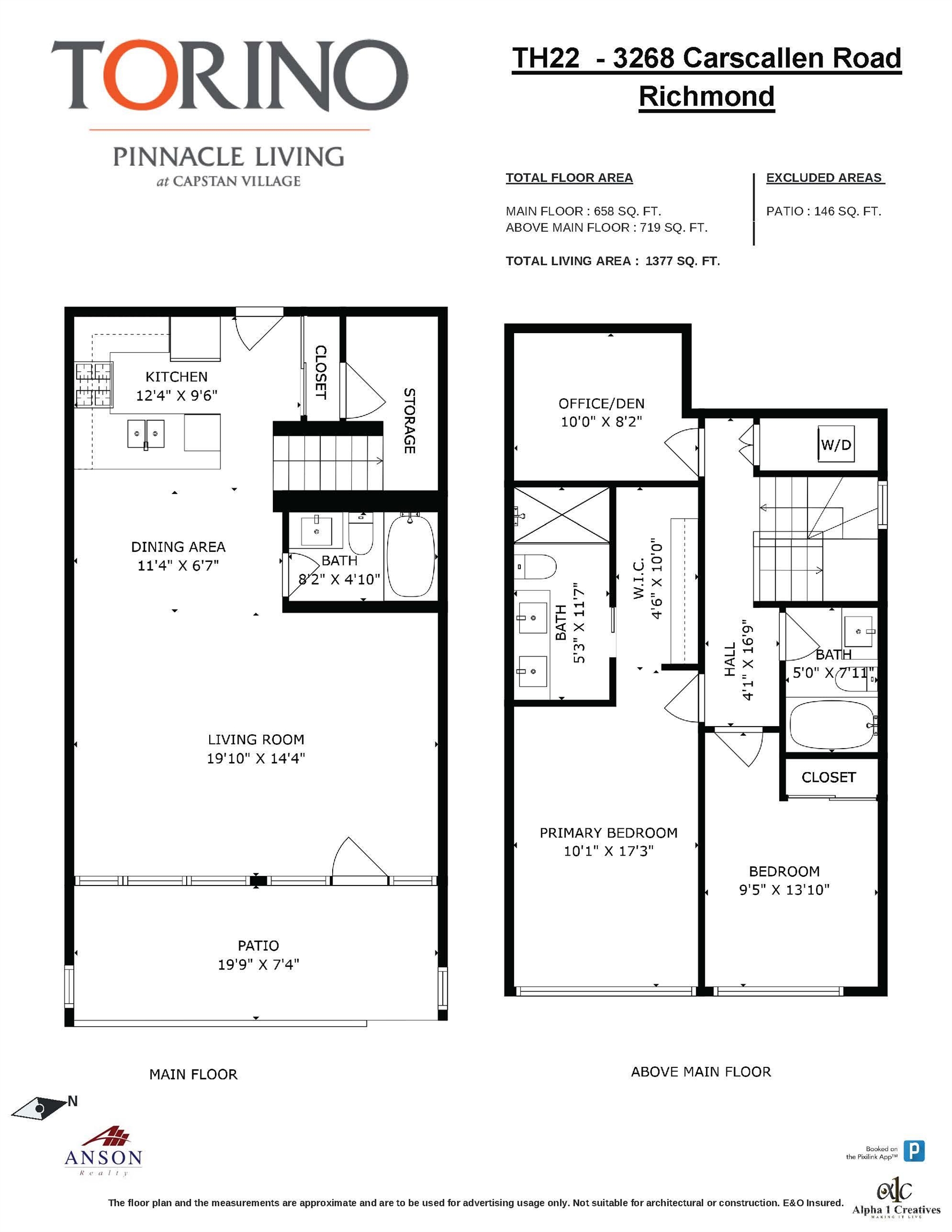 Torino Pinnacle Living at Capstan Village 22 3268 Carscallen Road