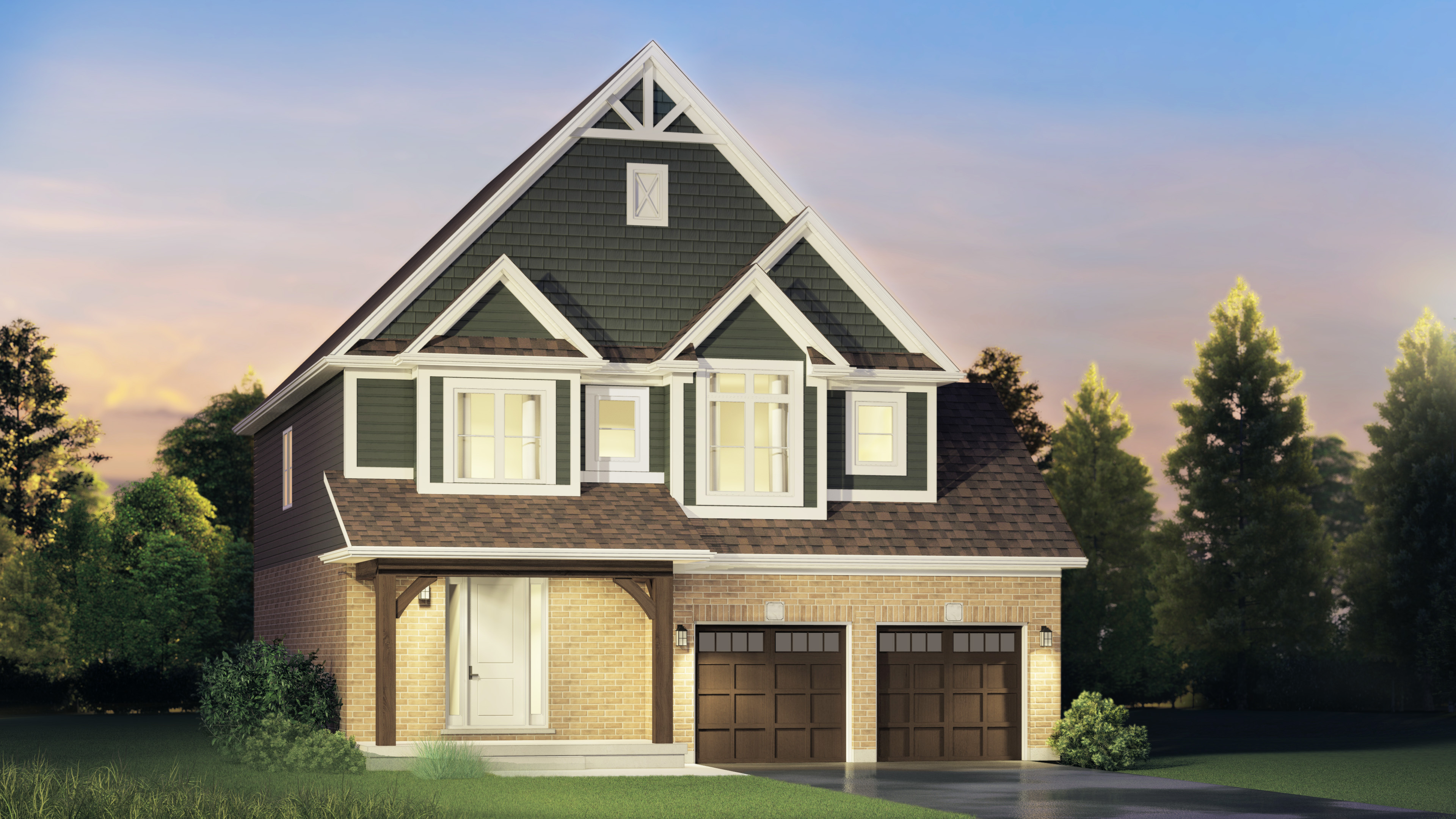 Maitland Elv A floor plan at South River in Elora, ON