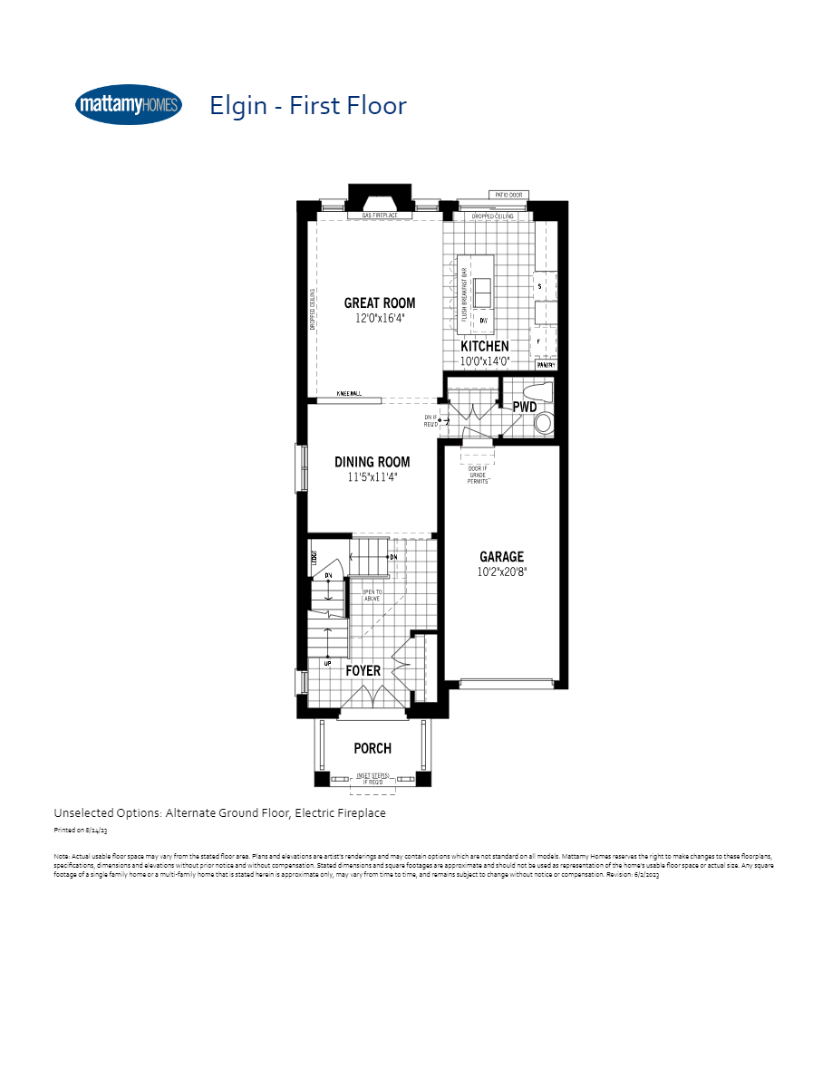Seaton Whitevale Elgin Floor Plan, Pickering ON Livabl