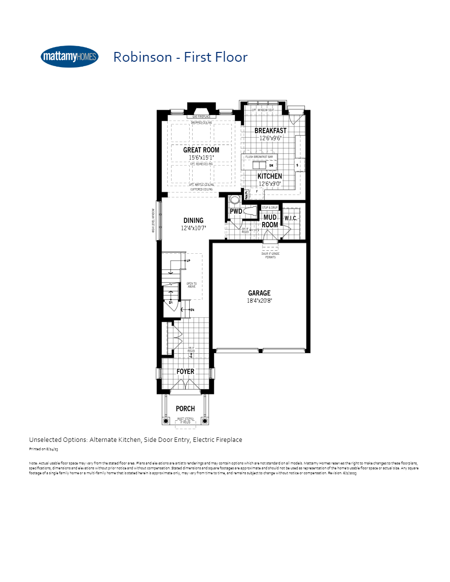 Seaton Whitevale Robinson Floor Plan, Pickering ON Livabl