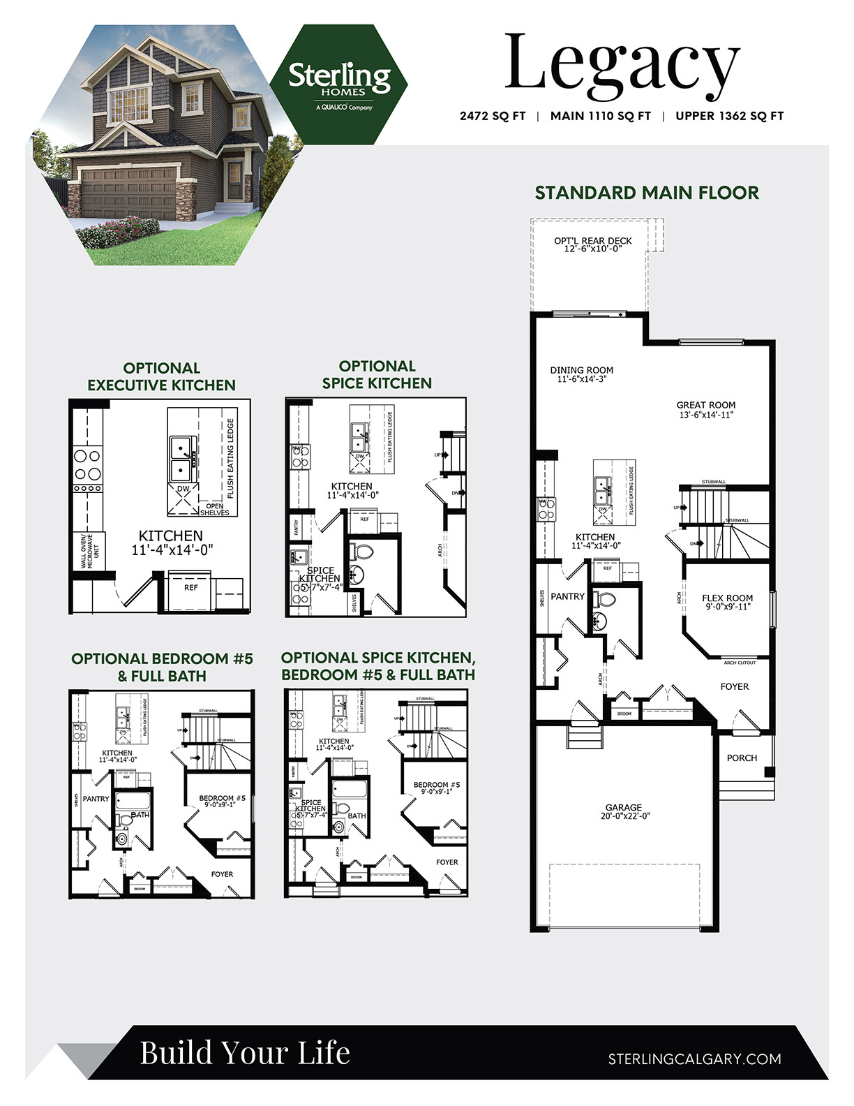 Dawson’s Landing Legacy Floor Plan, Chestermere AB Livabl