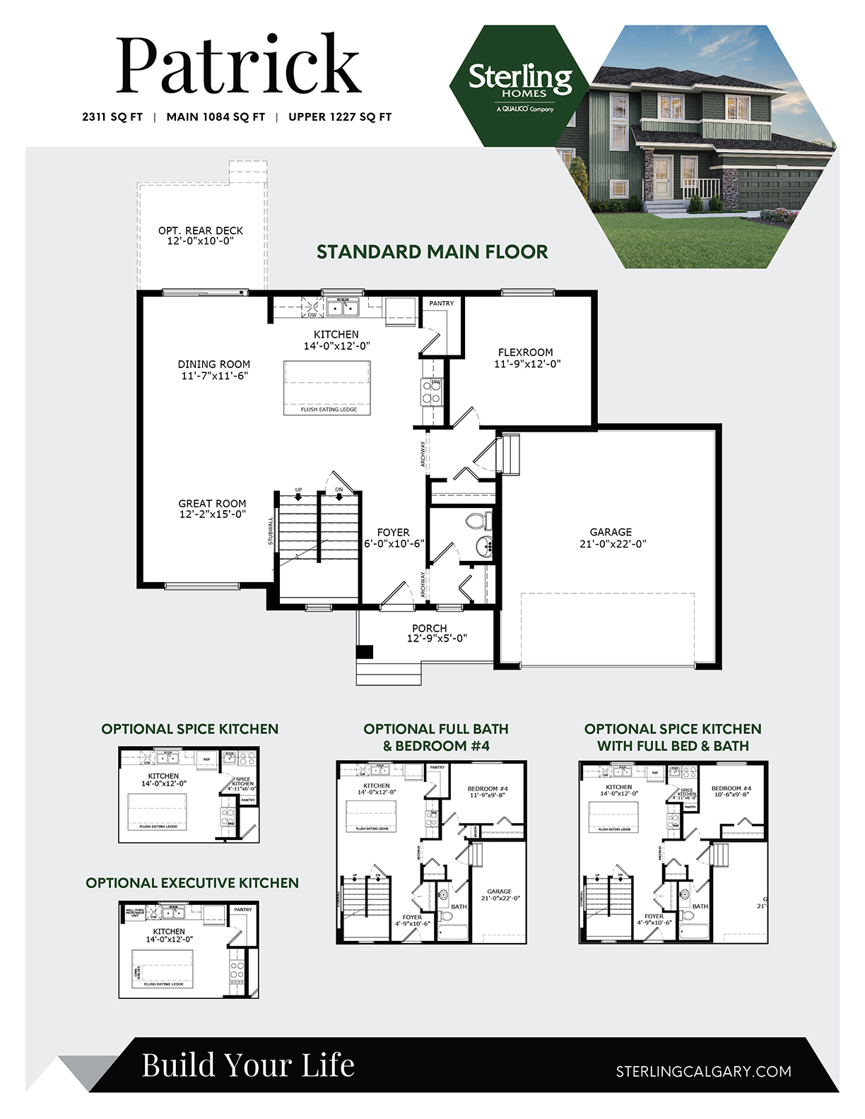 Dawson’s Landing Patrick Floor Plan, Chestermere AB Livabl