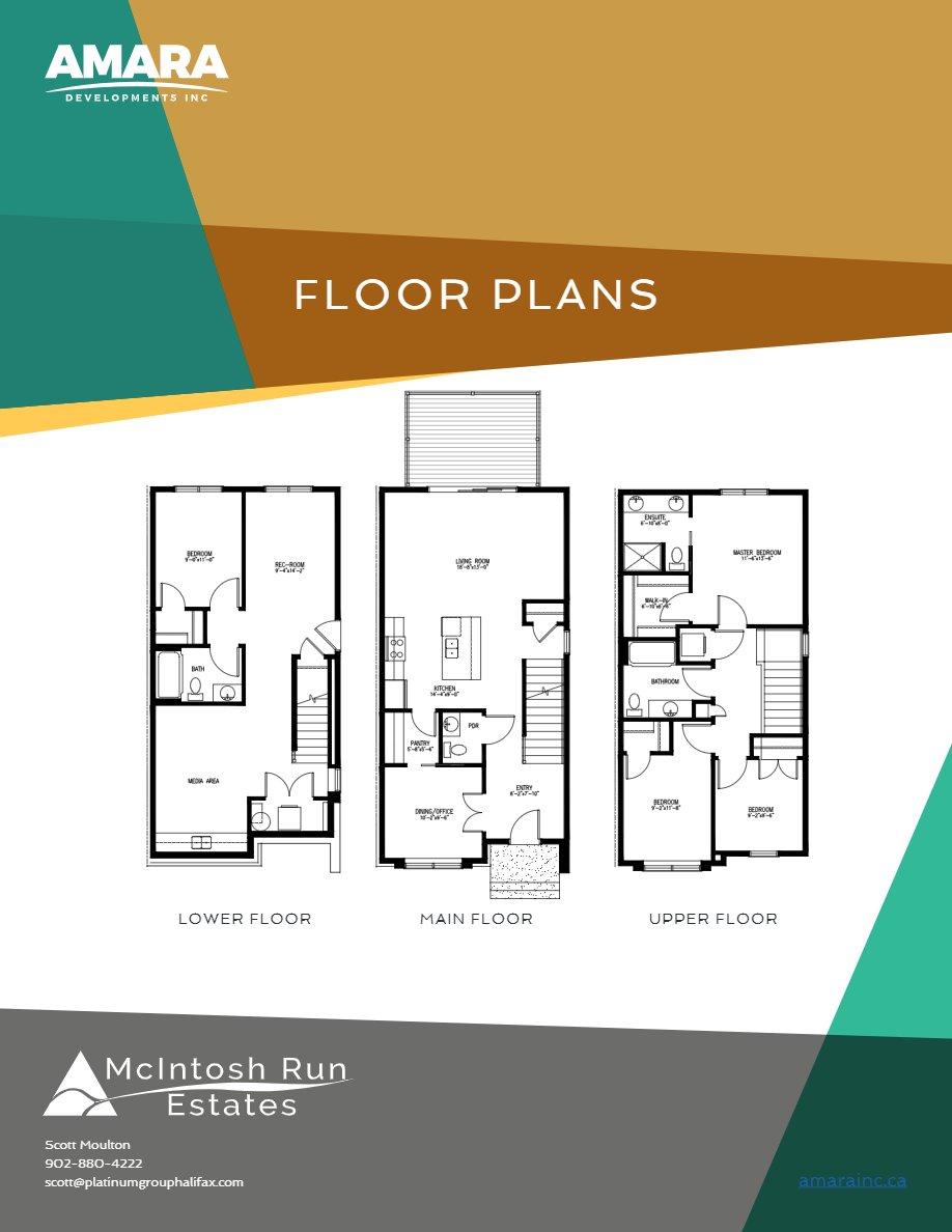 McIntosh Run Estates THE SPARROW Floor Plan, Halifax NS Livabl