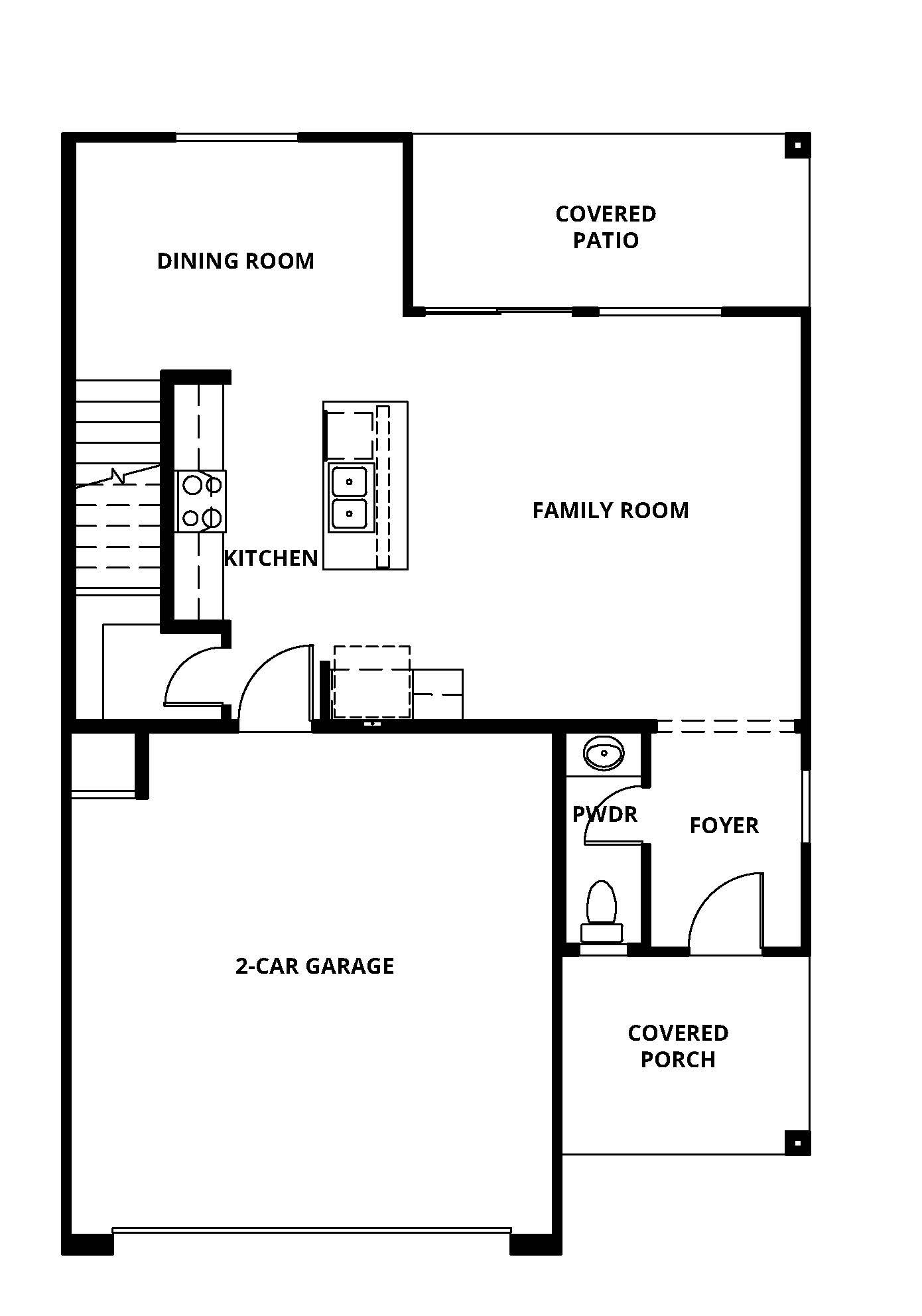 Hollywood Springs Hawthorne Floor Plan, Sunrise Manor NV Livabl