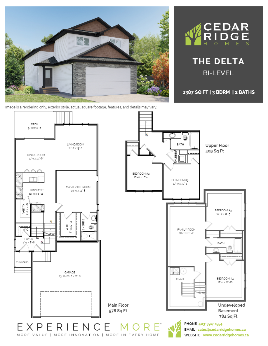 Garry Station The Delta Floor Plan, Lethbridge AB Livabl