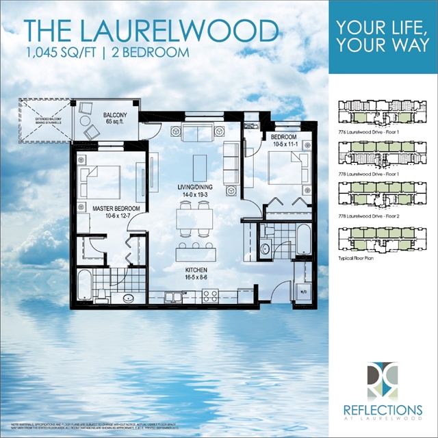 Reflections at Laurelwood Phase 1 The Laurelwood Floor Plans and