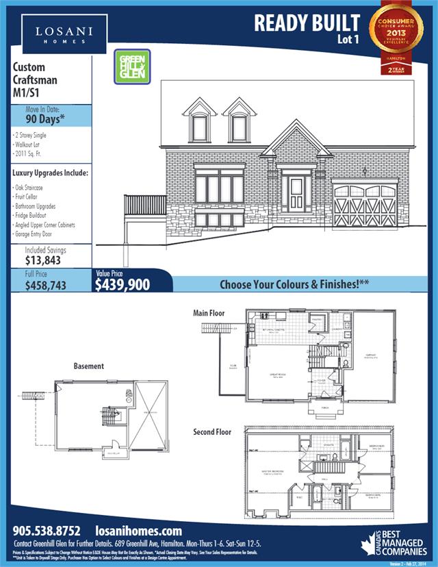 Greenhill Glen Custom, Hamilton ON Livabl