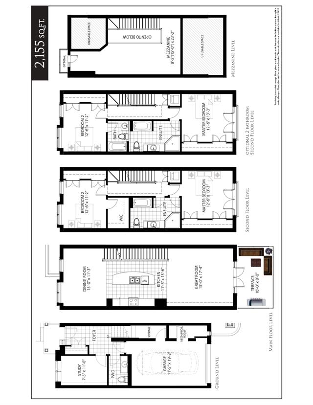 Brownstones on Augusta Brownstone Floor Plan, Hamilton ON Livabl
