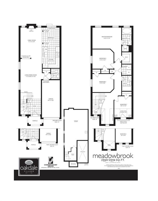 Oakdale Village Meadowbrook Floor Plan, Toronto ON Livabl