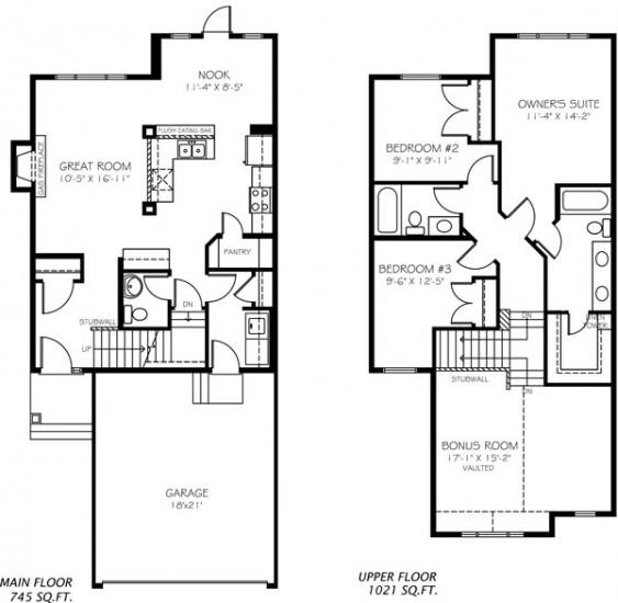Lake Summerside Kingston Floor Plan, Edmonton AB Livabl