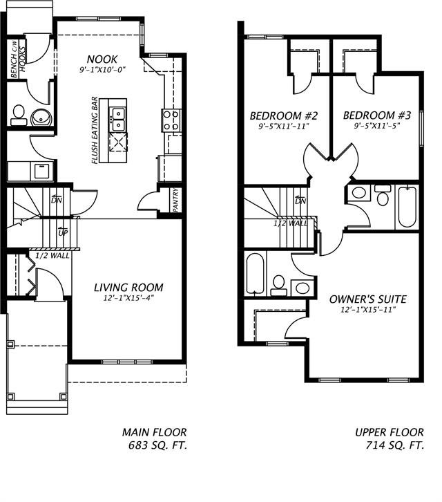 Walker Lakes Affirmed Floor Plan, Edmonton AB Livabl