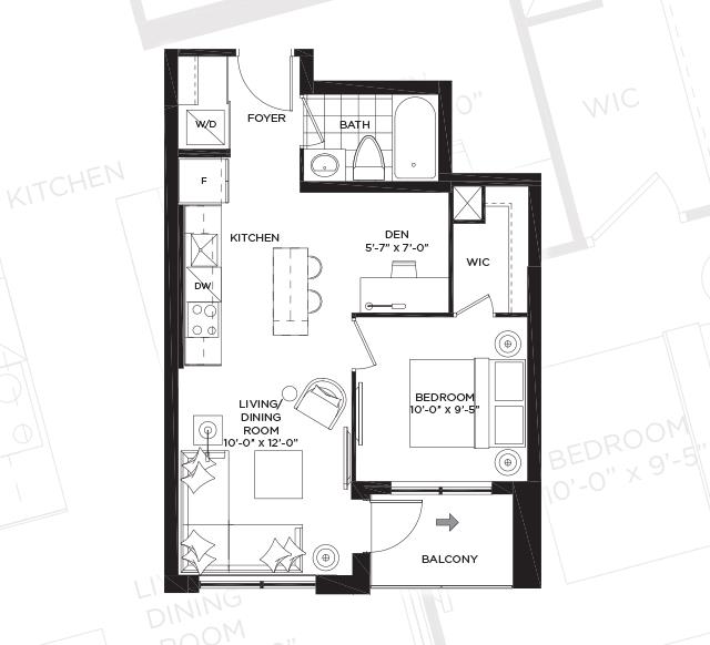 Tea Garden Condos 308 Floor Plans and Pricing