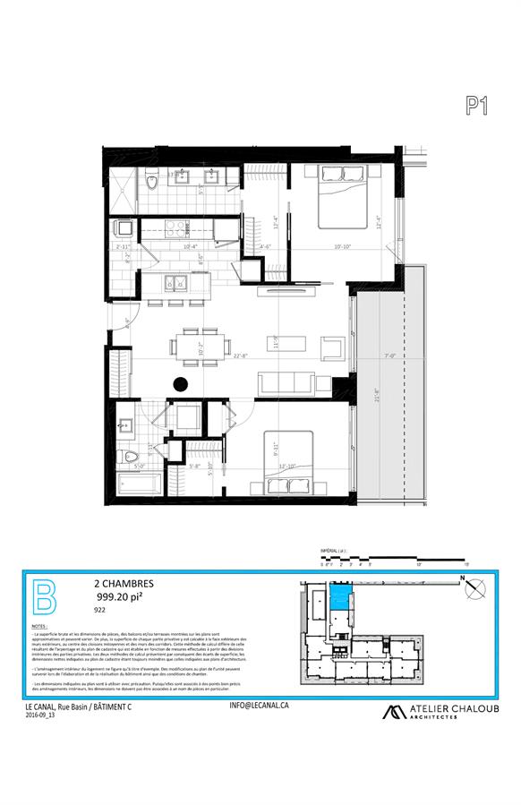 Le Canal Griffintown 922, Montréal QC Livabl