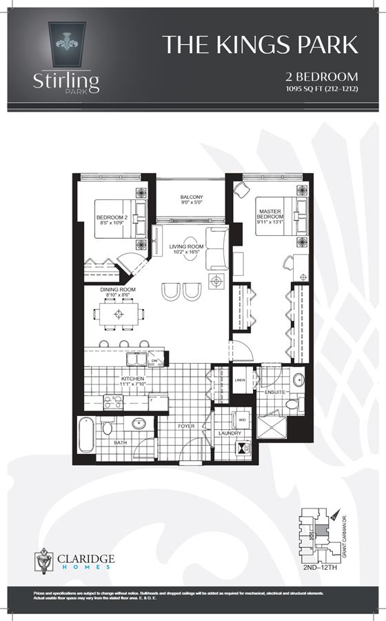 Stirling Park 912 The Kings Park Floor Plans and Pricing
