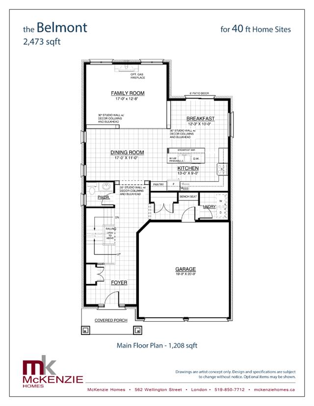 Victoria on the River Belmont Floor Plan, London ON Livabl