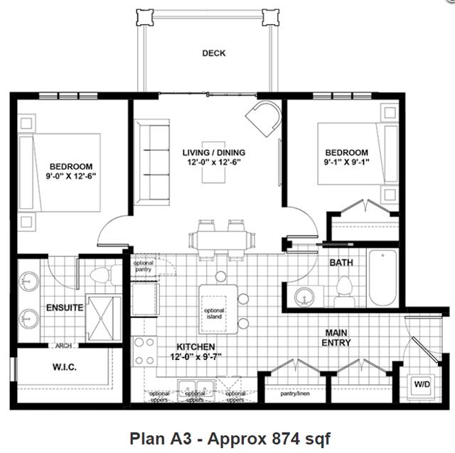Copperfield Park III A3 Floor Plan, Calgary AB Livabl
