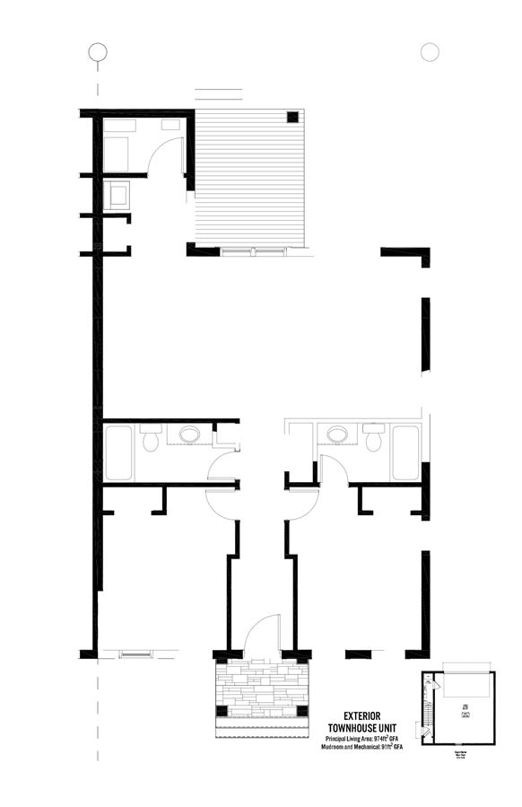 New Amherst Village Garden Townhouse Flat w/ Coach House (Interior