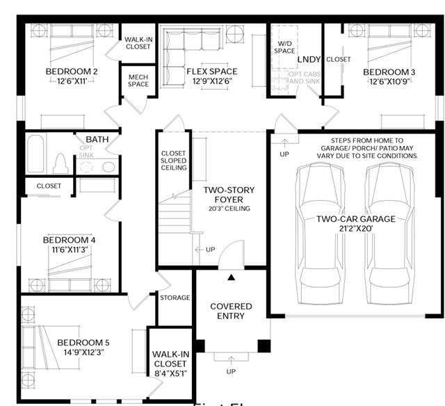 Cascade Canyon Everson Floor Plan, North Bend WA Livabl