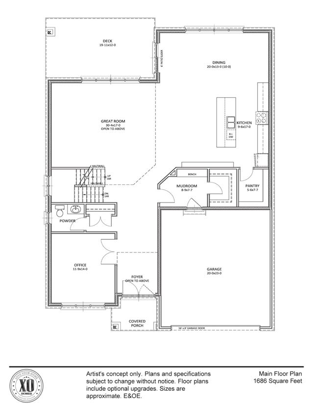 Merritt Estates Xcite Floor Plan, Parkhill ON Livabl
