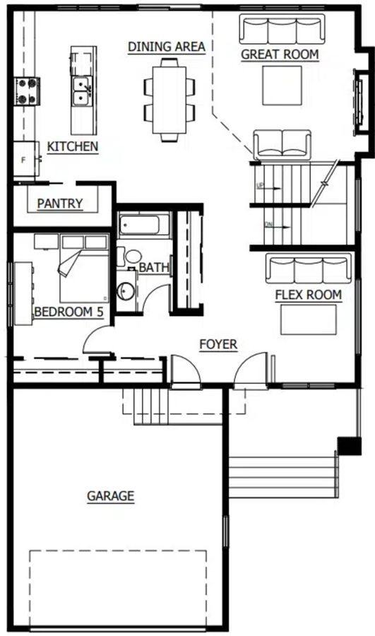 Parkview Pointe The Hampton Floor Plan, West Saint Paul MB Livabl