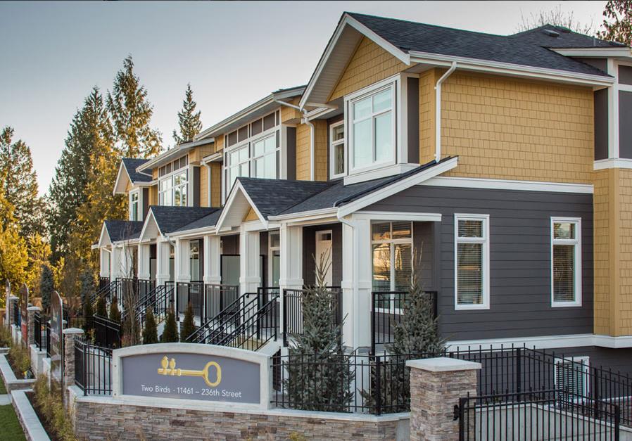 Two Birds Townhomes in Maple Ridge, BC Prices, Plans, Availability