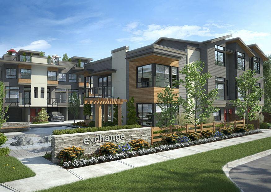 Exchange Townhomes in Langley Township, BC Prices, Plans, Availability