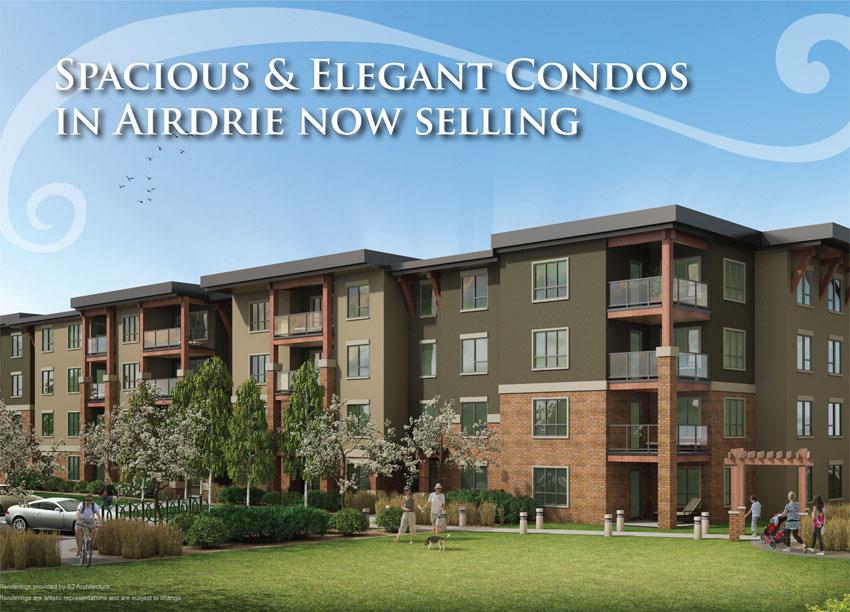 The Chateaux at King's Heights in Airdrie, AB Prices, Plans, Availability