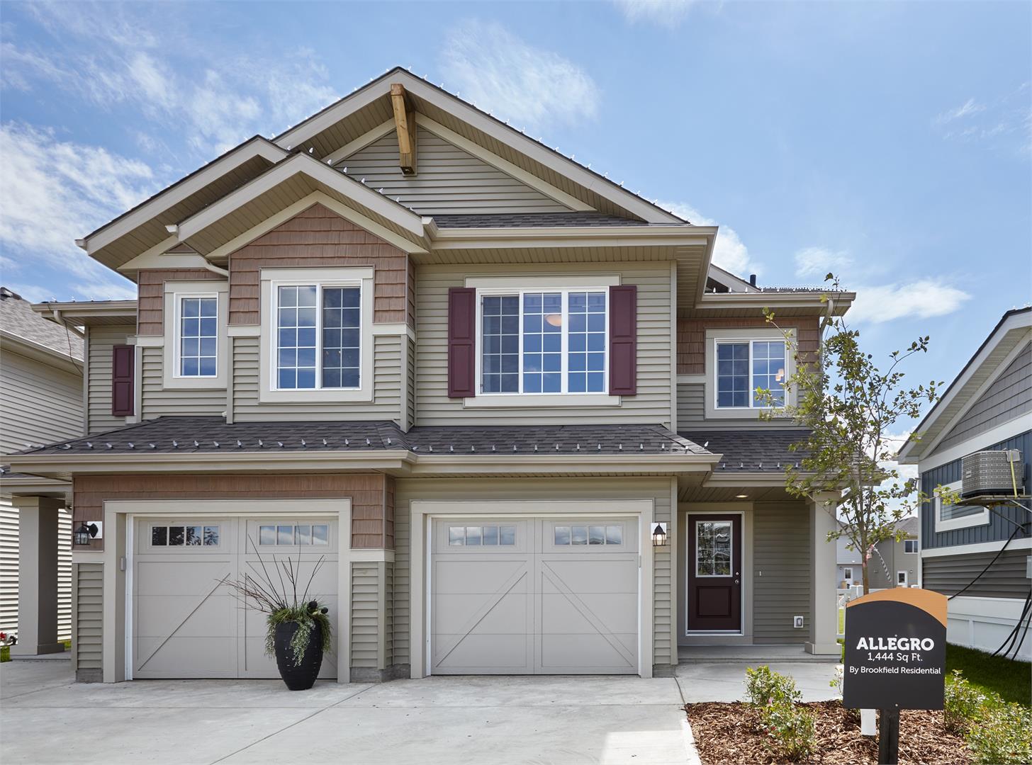 Duplex Homes in Edgemont in Edmonton, AB Prices, Plans, Availability