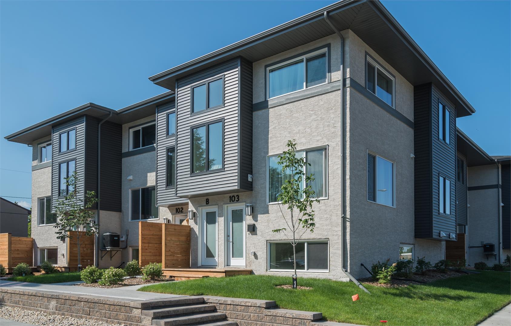 Parkline Townhomes in South Osborne in Winnipeg, MB Prices, Plans
