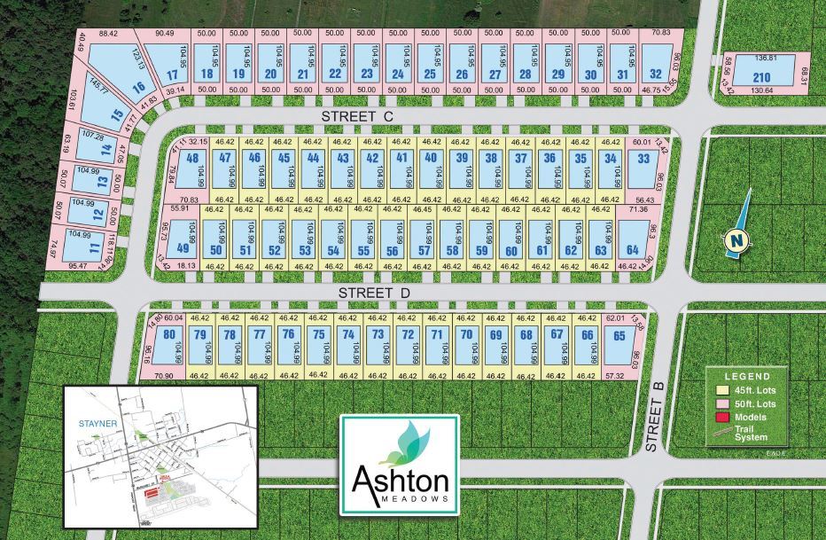 Ashton Meadows in Stayner, ON Prices, Plans, Availability