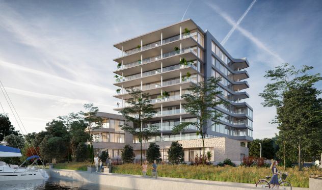 Exterior photo of 55 Port Condos