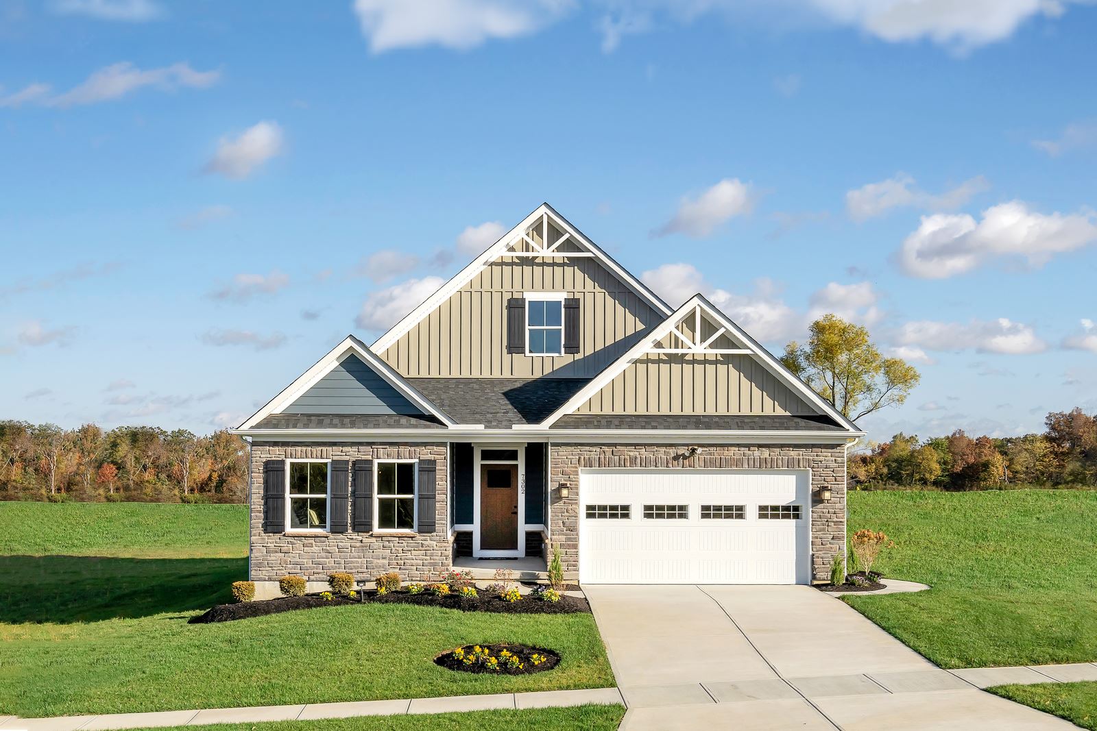 Hawk Pointe 55+ Townhomes by Asbury Farms Urban Renewal LLC in