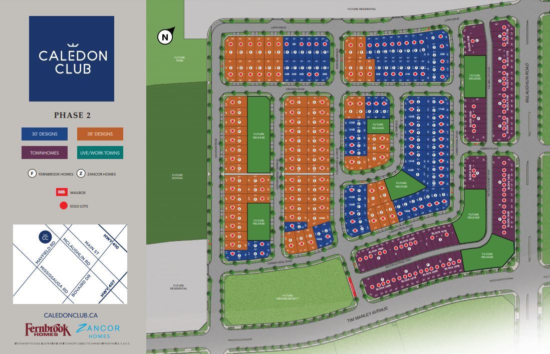 Caledon Club in Caledon, ON Prices, Plans, Availability