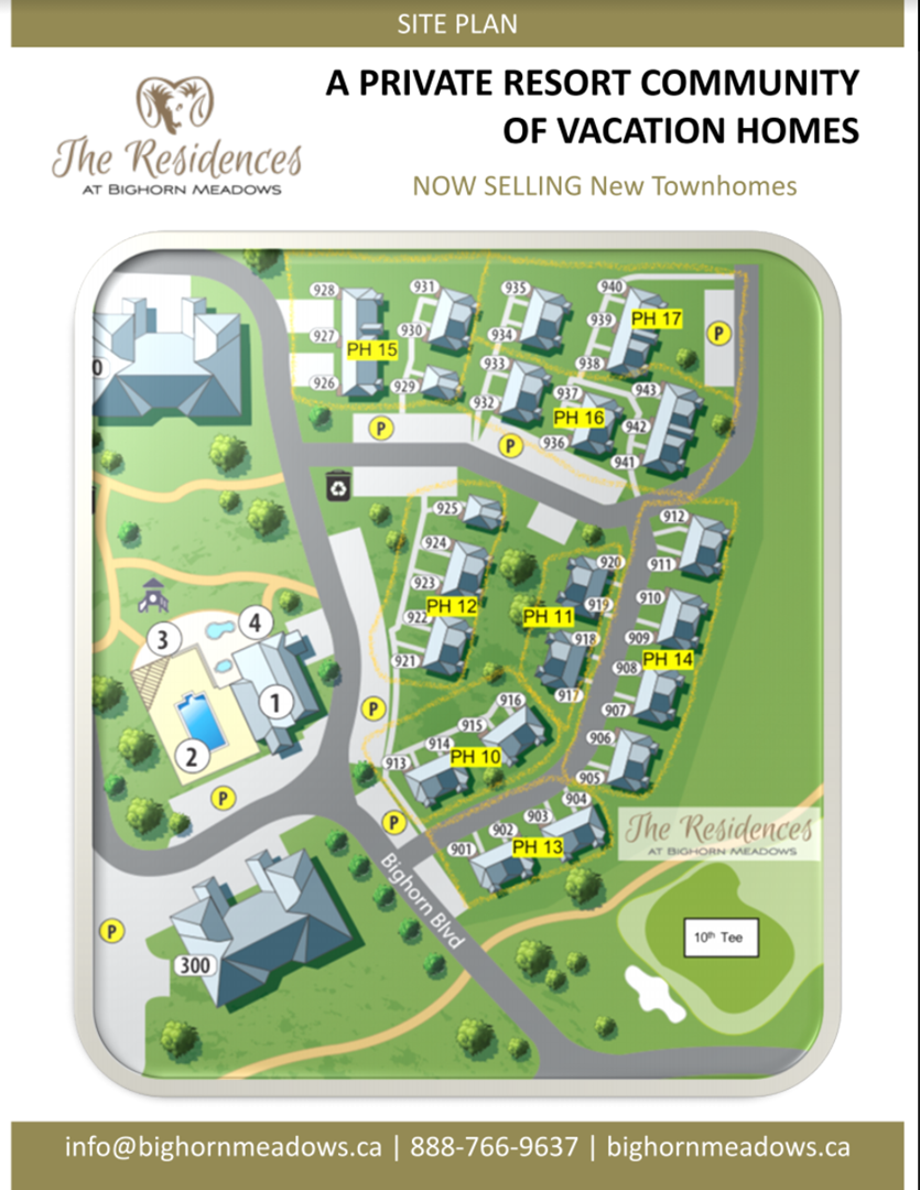 The Residences at Bighorn Meadows Resort in Radium Hot Springs, BC