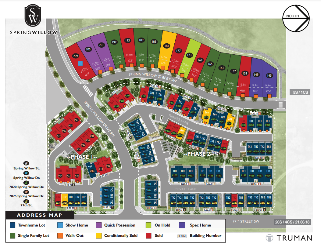 Spring Willow in Calgary, AB Prices, Plans, Availability