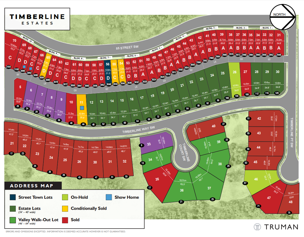 Timberline Estates in Calgary, AB Prices, Plans, Availability