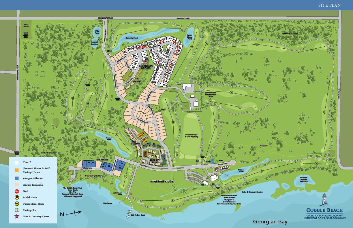 Cobble Beach in Owen Sound, ON Prices, Plans, Availability