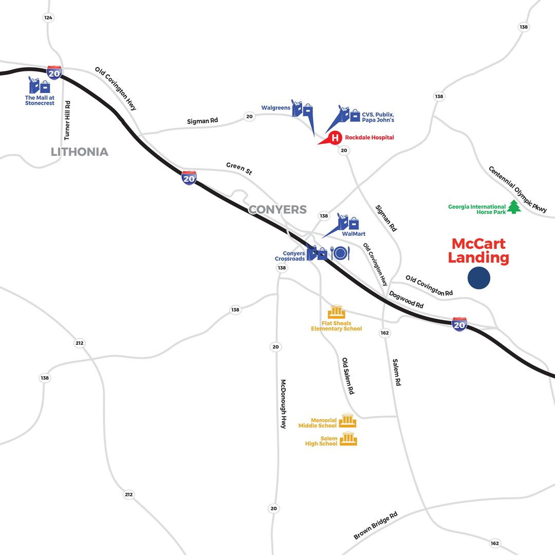 McCart Landing in Conyers, GA Prices, Plans, Availability