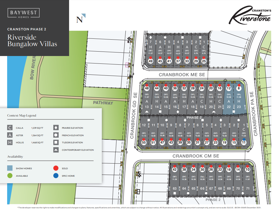Cranston's Riverstone Bungalow Villas in Calgary, AB Prices, Plans, Availability Cranston's Riverstone Bungalow Villas in Calgary, AB Prices, Plans, Availability