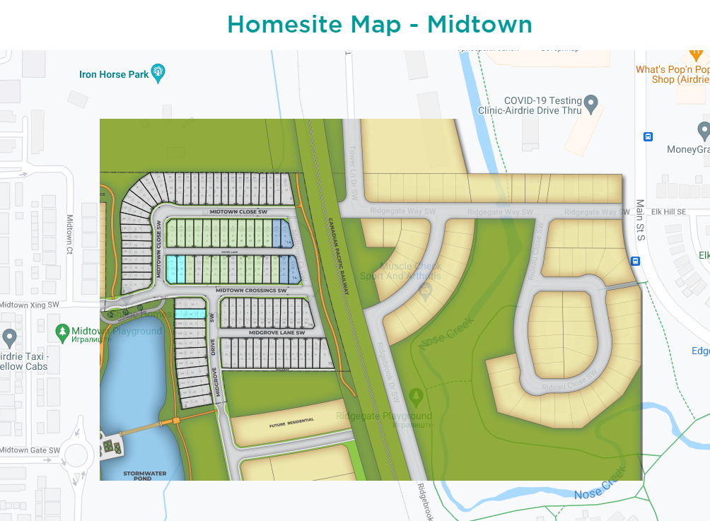 Midtown in Airdrie, AB Prices, Plans, Availability