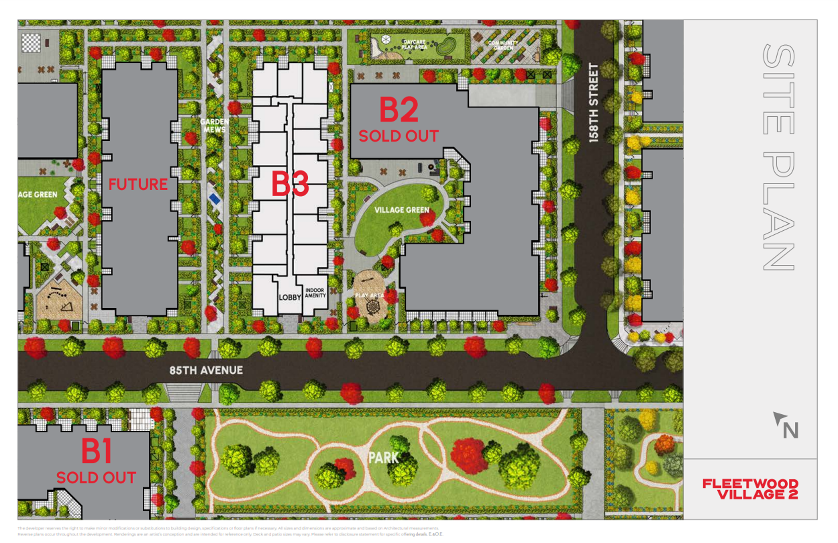 Fleetwood Village 2 (Condos Building 3) in Surrey, BC Prices, Plans