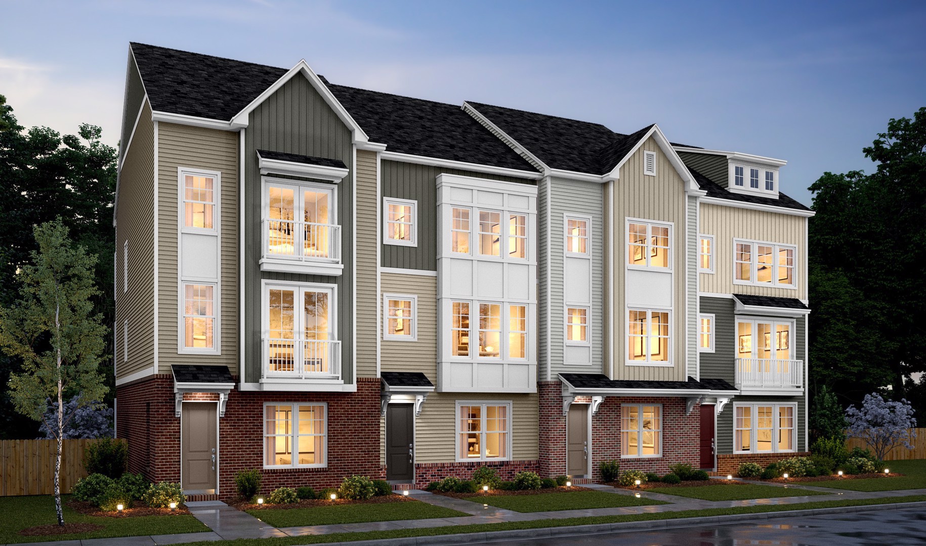 Towns at Market Commons in Frederick, MD Prices, Plans, Availability